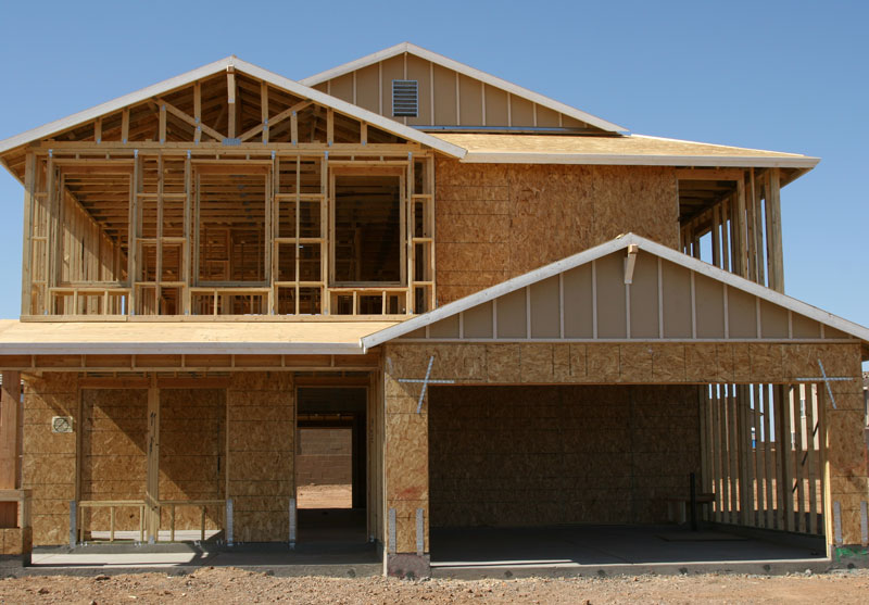 New home under construction